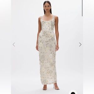 Rachel Gilbert Francesca Strap Gown
Ivory Embellished Dress